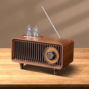 Retro Bluetooth Speaker – High-Quality Wireless Sound with Vintage Charm