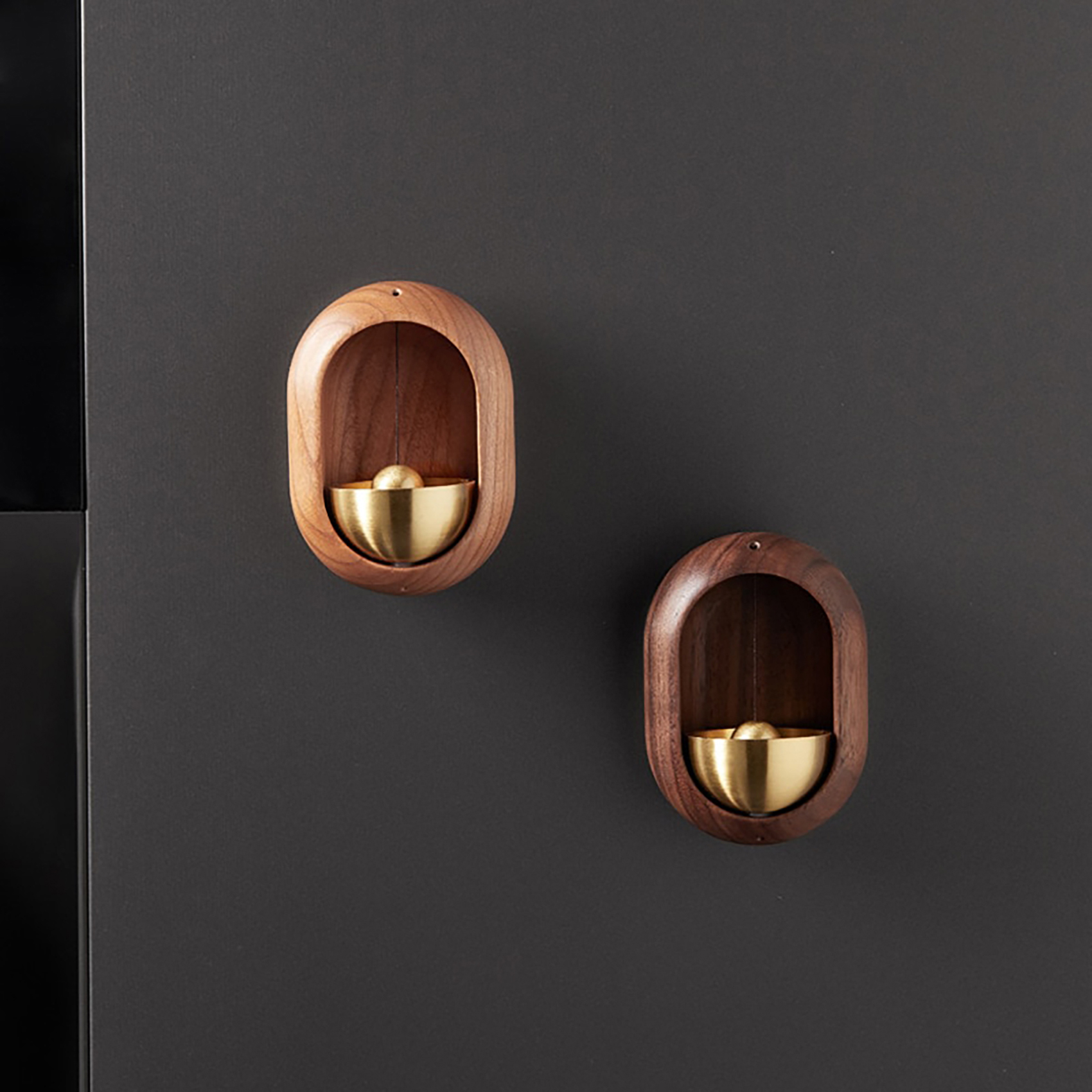 Handcrafted Wooden Doorbell – Elegant Wind Chime for Home & Shop Entrances - Image 5