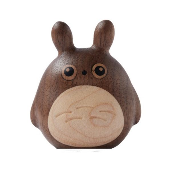 Wood Car Aromatherapy Diffuser – Totoro-Inspired Wooden Car Air Freshener - Image 6